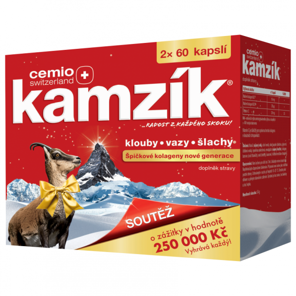 Cemio Kamzík 120 kapslí dárkové balení
