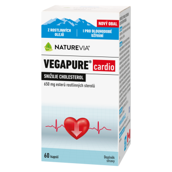 Swiss NatureVia Vegapure cardio 60 kapslí
