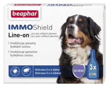 beaphar IMMO Shield Line-on pes L 30-50kg 3x4.5ml