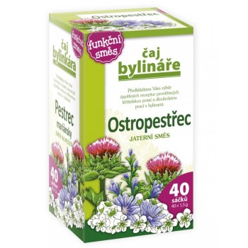 Čaj Bylináře Ostropestřec jaterní směs 40x1.5g