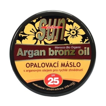 Sunvivaco Argan Bronz Oil opalovací máslo SPF25 200ml