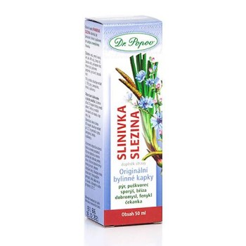 Dr.Popov Kapky bylinné Slinivka - Slezina 50ml