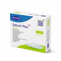 Zetuvit Plus Silicone 12.5x12.5cm 10ks Zetuvit Plus Silicone 12.5x12.5cm 10ks