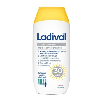 Ladival suchá pokožka mléko OF30 200ml