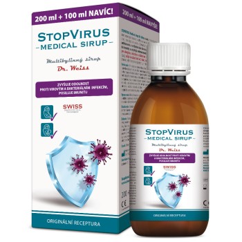 StopVirus Medical sirup Dr. Weiss 200+100ml NAVÍC