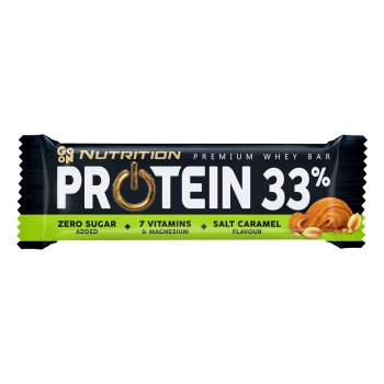 GO ON Proteinová tyčinka 33% slaný karamel 50g