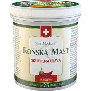 Swissmedicus Koňská mast - hřejivá 250ml