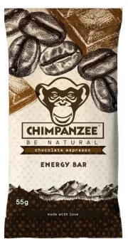 Chimpanzee Energy Bar chocolate espresso 55g