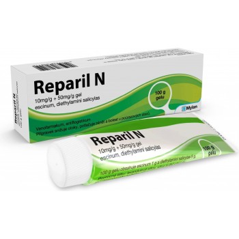 Reparil N 10mg/g+50mg/g gel 100g I