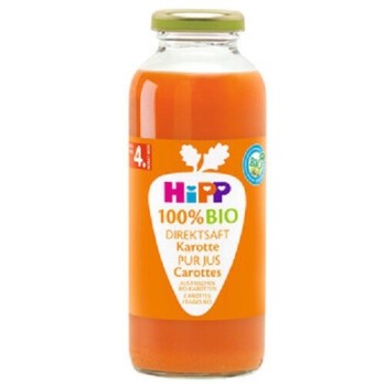 HiPP Juice 100% Karotková šťáva BIO 330ml