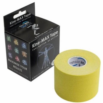 KineMAX Classic kinesiology tape žlutá 5cmx5m