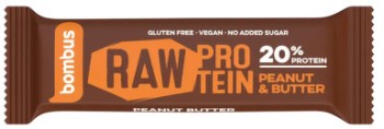bombus Raw Protein 20% peanut butter 50g