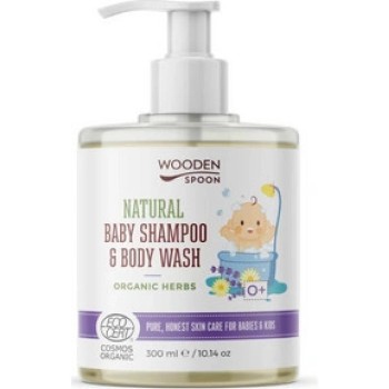 WoodenSpoon Děts.sprch.gel/šampon 2v1 byliny 300ml