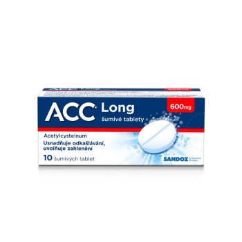 ACC LONG 600 mg šumivé tablety, 10 tbl.
