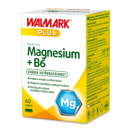 Walmark Magnesium + B6 60tbl