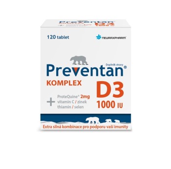 Preventan Komplex D3 1000IU tbl.120