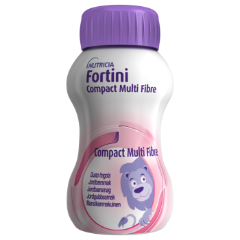 Fortini Compact MF s př. jahodovou por.sol.4x125ml