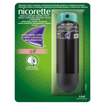 Nicorette Spray přích.les. ovoce 1mg/dáv. 1x13.2ml