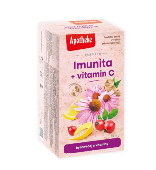 Apotheke Premier Imunita + vitamin C čaj 20x2g