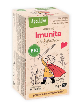 Apotheke BIO Dětský čaj Imunita rakytník 20x1.5g