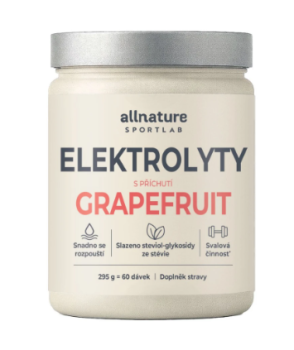 Allnature Sportlab Elektrolyty grapefruit 295g