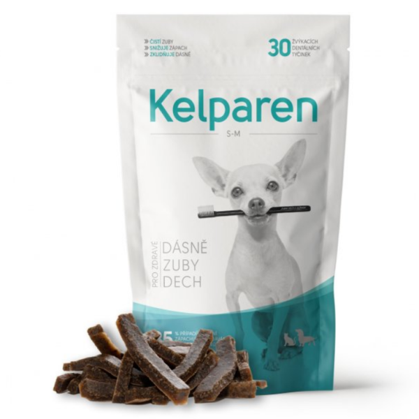 Kelparen S-M 135 g (30 ks) žvýkací tyčinky pro psy a kočky