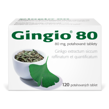 GINGIO 80 mg potahované tablety, 120 tbl.