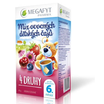 Megafyt MIX ovocných dětských čajů 20x2g