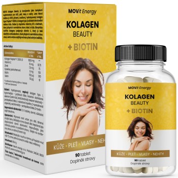 MOVit Kolagen Beauty + Biotin 90tbl