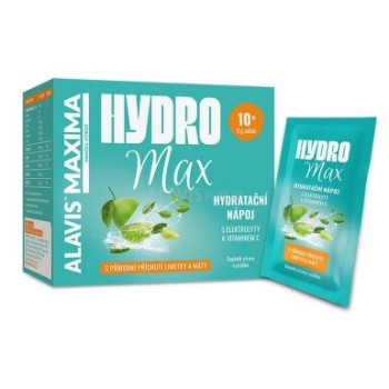 AM HydroMax hydratační nápoj sáčky lime/máta 10x8g