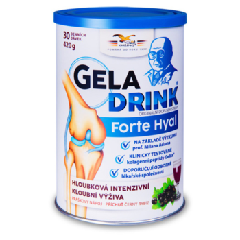 Geladrink FORTE HYAL práško.nápoj černý rybíz 420g