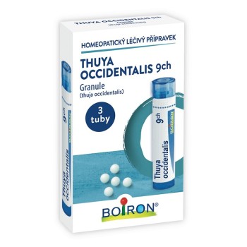 Thuya Occidentalis CH9 gra.4g 3 tuby