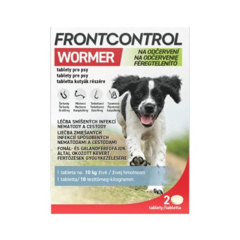 Frontcontrol Wormer pro psy 2 tablety