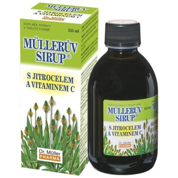 Dr.Müller Müllerův sirup s Jitrocelem a Vitaminem C 245ml