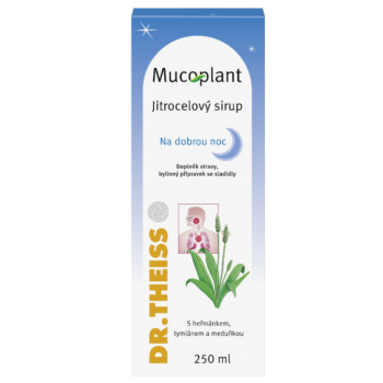 Mucoplant Jitrocelový roztok Na dobrou noc 250ml