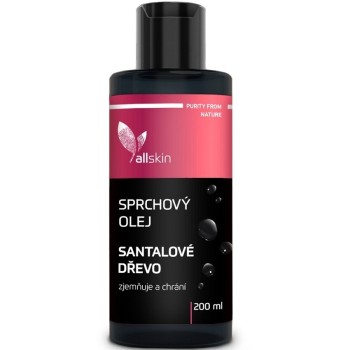 Allskin sprchový olej Santalové dřevo 200ml