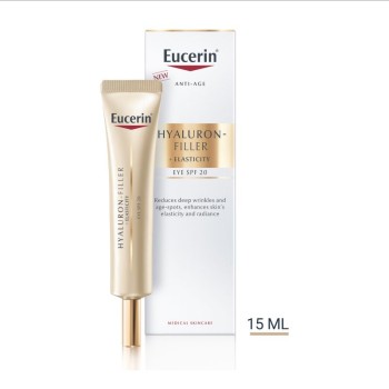Eucerin HYALURON-FILLER+ELAST.oční krém SPF20 15ml - POŠKOZENÝ OBAL