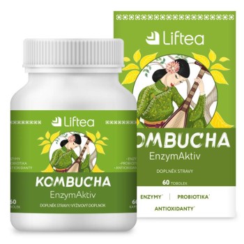 LIFTEA Kombucha EnzymAktiv 60 tobolek