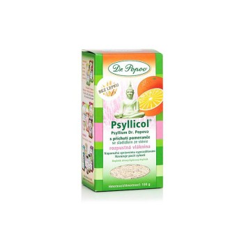 Dr.Popov Psyllicol s příchutí pomeranče 100g