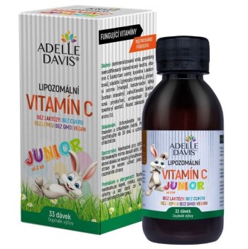 Adelle Davis Lipozomální vitamín C JUNIOR 3+ 100ml