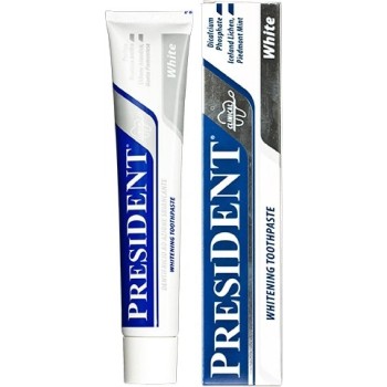 PRESIDENT zubní pasta White 75ml