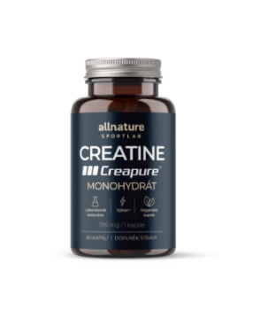 Allnature Sportlab Creatine Creapure 60 kapslí