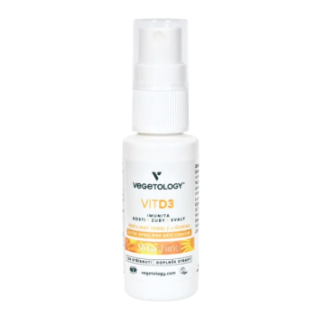 Vegetology VitD3 Vitashine ve spreji 1000IU 20ml