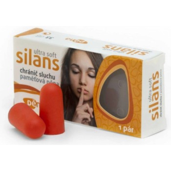 Silans ultra soft chránič sluchu STANDARD 1pár