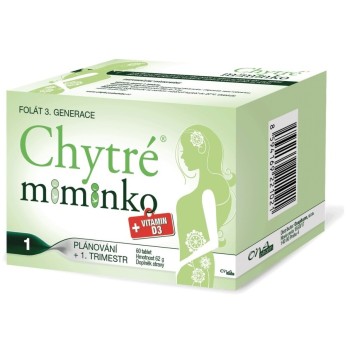 Chytré miminko methylfolát 1 tbl.60