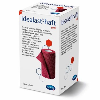 Obin.elast.Idealast-haft color 10cmx4m/1ks červená