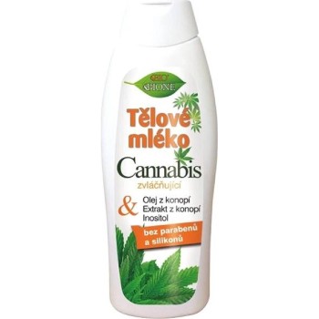 BIO BIONE Cannabis tělové mléko 505ml