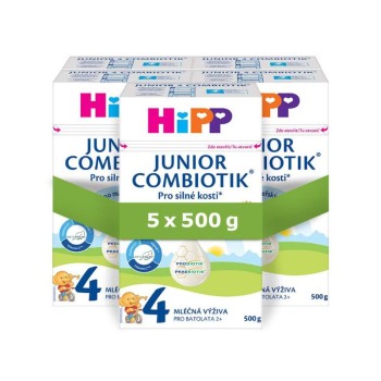 HiPP 4 Junior Combiotik mléčná výživa 5x500g