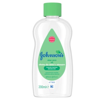 JOHNSONS dětský olej s aloe vera 200 ml