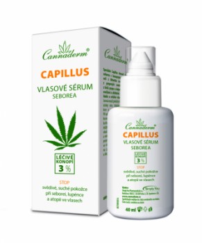 Cannaderm Capillus vlasové sérum seborea 40ml